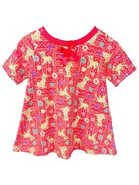 Vintage Lion King Nala All Over Print AOP Short Sleeve T Shirt Top 4T / 4